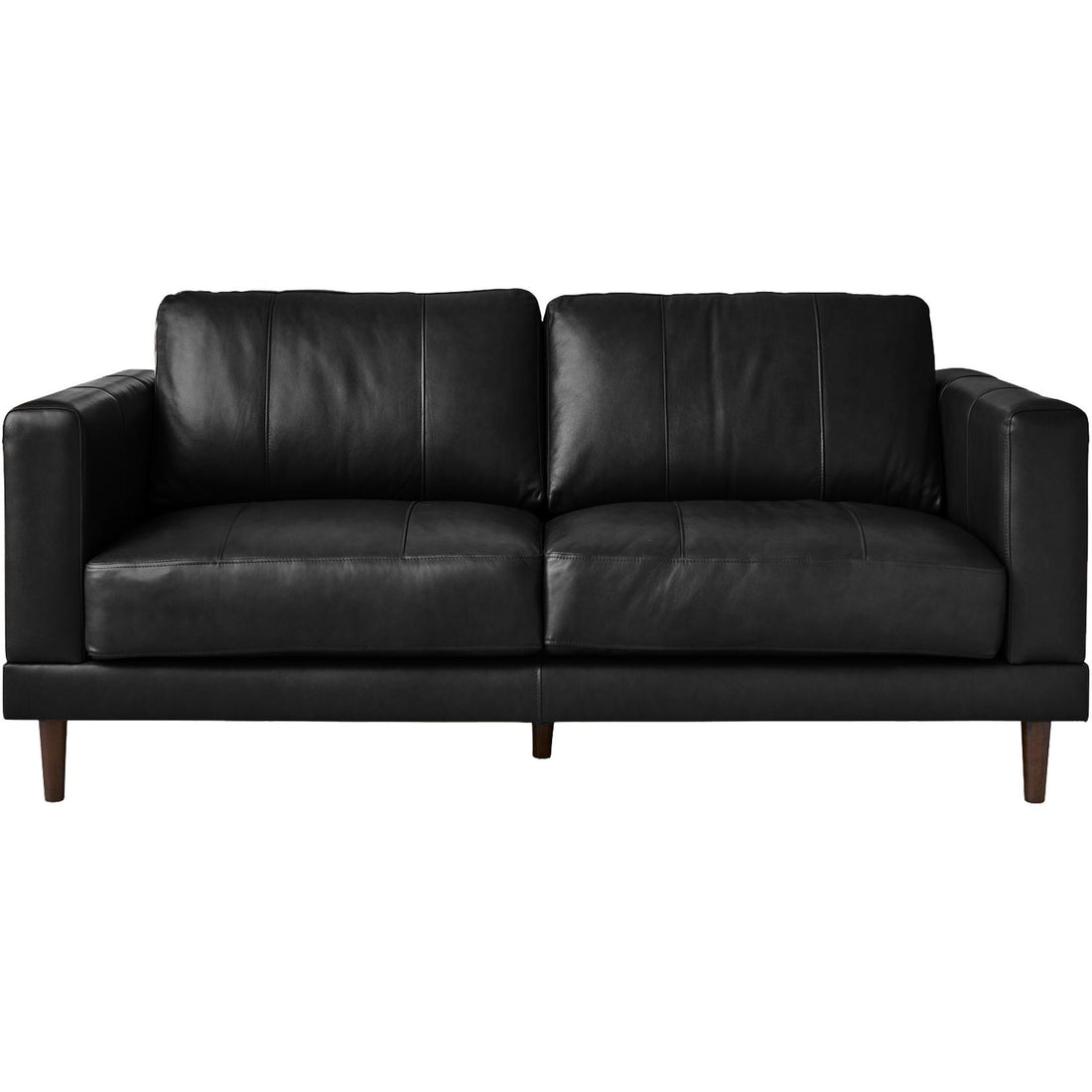  Elements International Hampton Loveseat in Fiero Black IMAGE 1