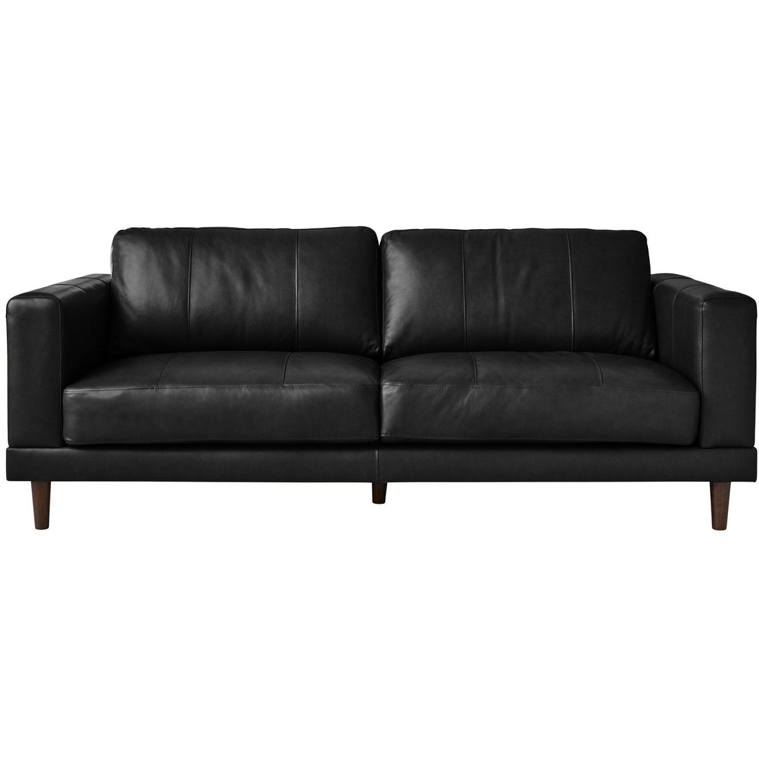  Elements International Hampton Sofa in Fiero Black IMAGE 1