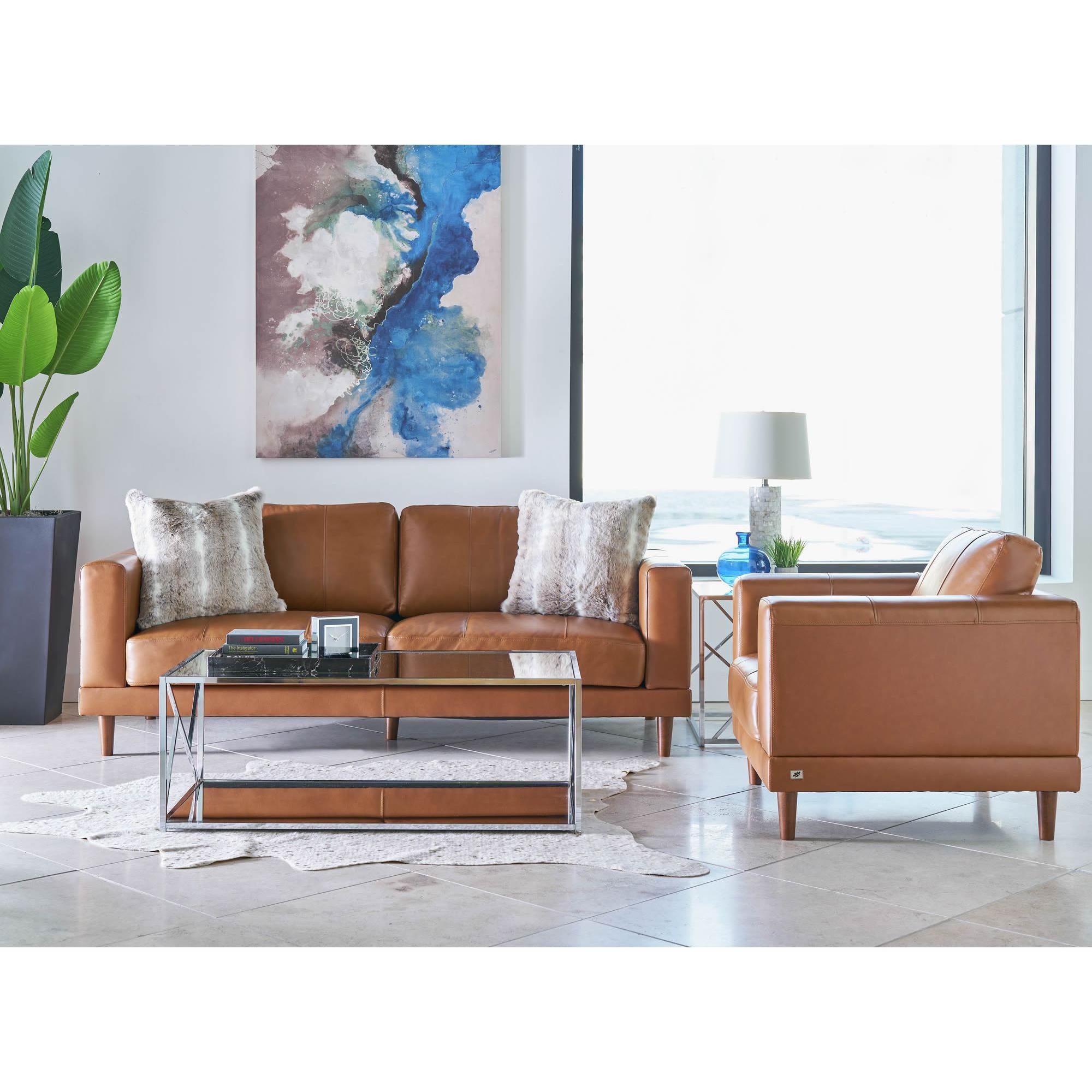  Elements International Hampton Chair in Fiero Fiero Tan IMAGE 7