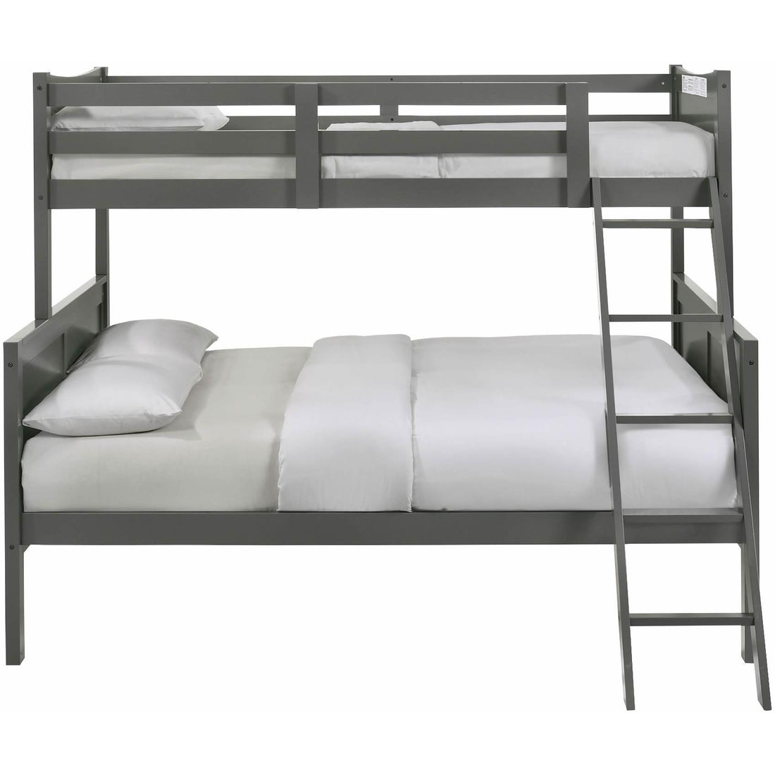  Elements International Sami Twin Over Full Bunk Grey IMAGE 1