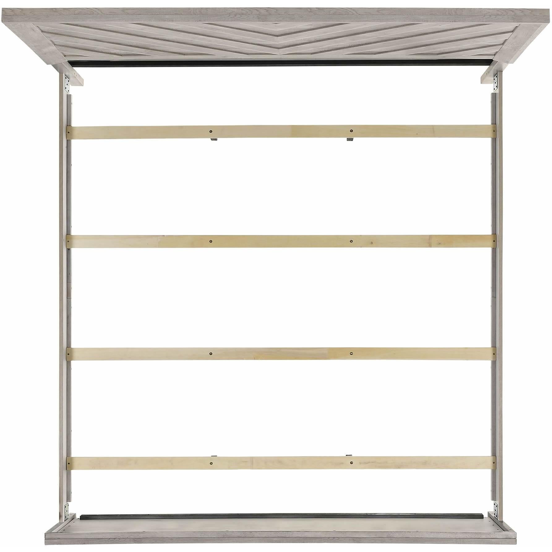  Size_King  -- Ellen EL700KB King Bed - White IMAGE 4