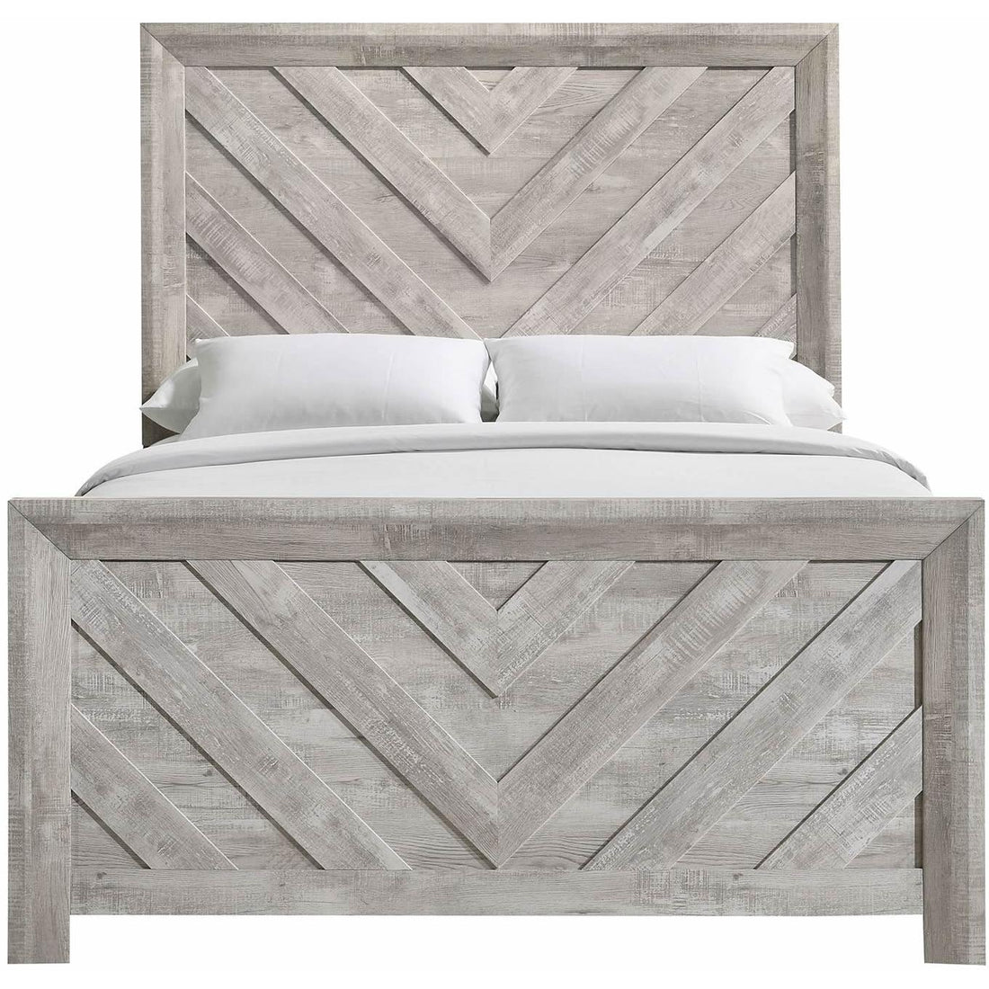  Size_Full -- Elements International Ellen Panel Bed IMAGE 1