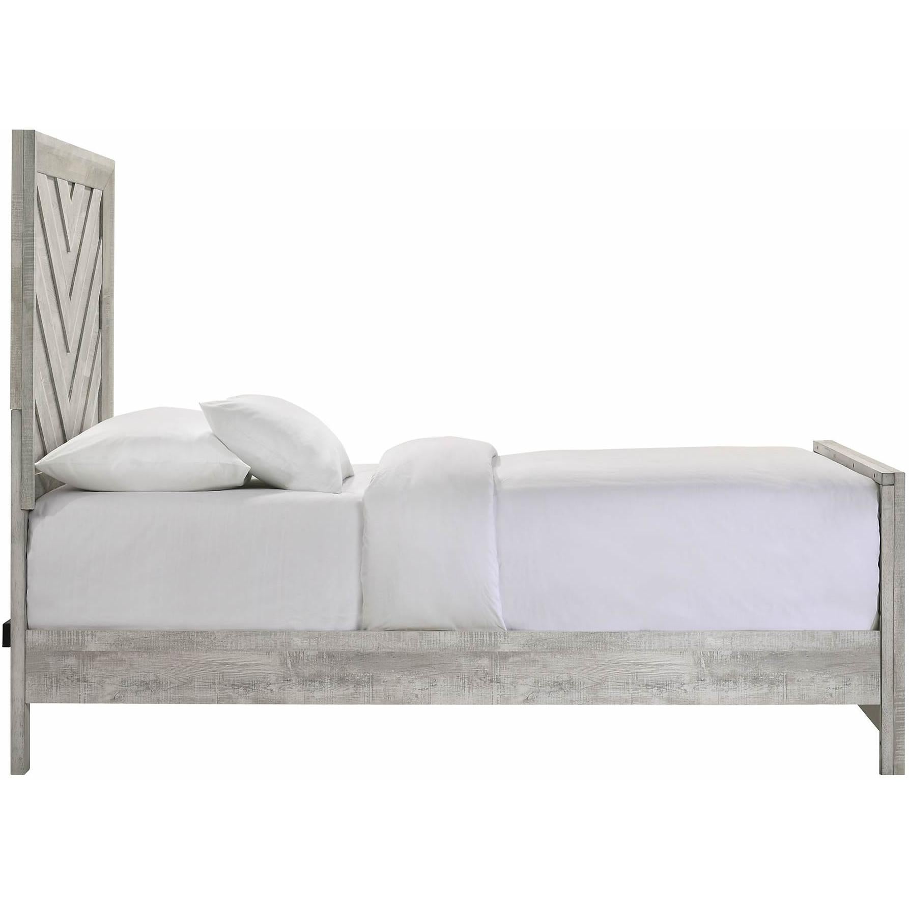  Size_Twin  -- Ellen EL700TB Twin Bed - White IMAGE 3