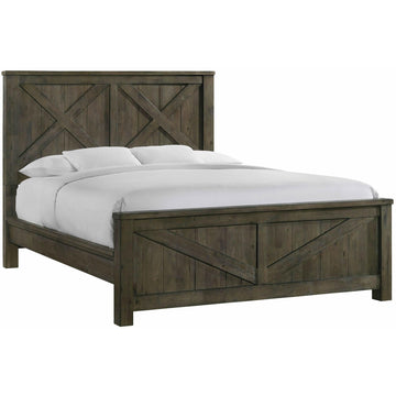  Size_King  -- Elements International Maverick Panel Bed IMAGE 1