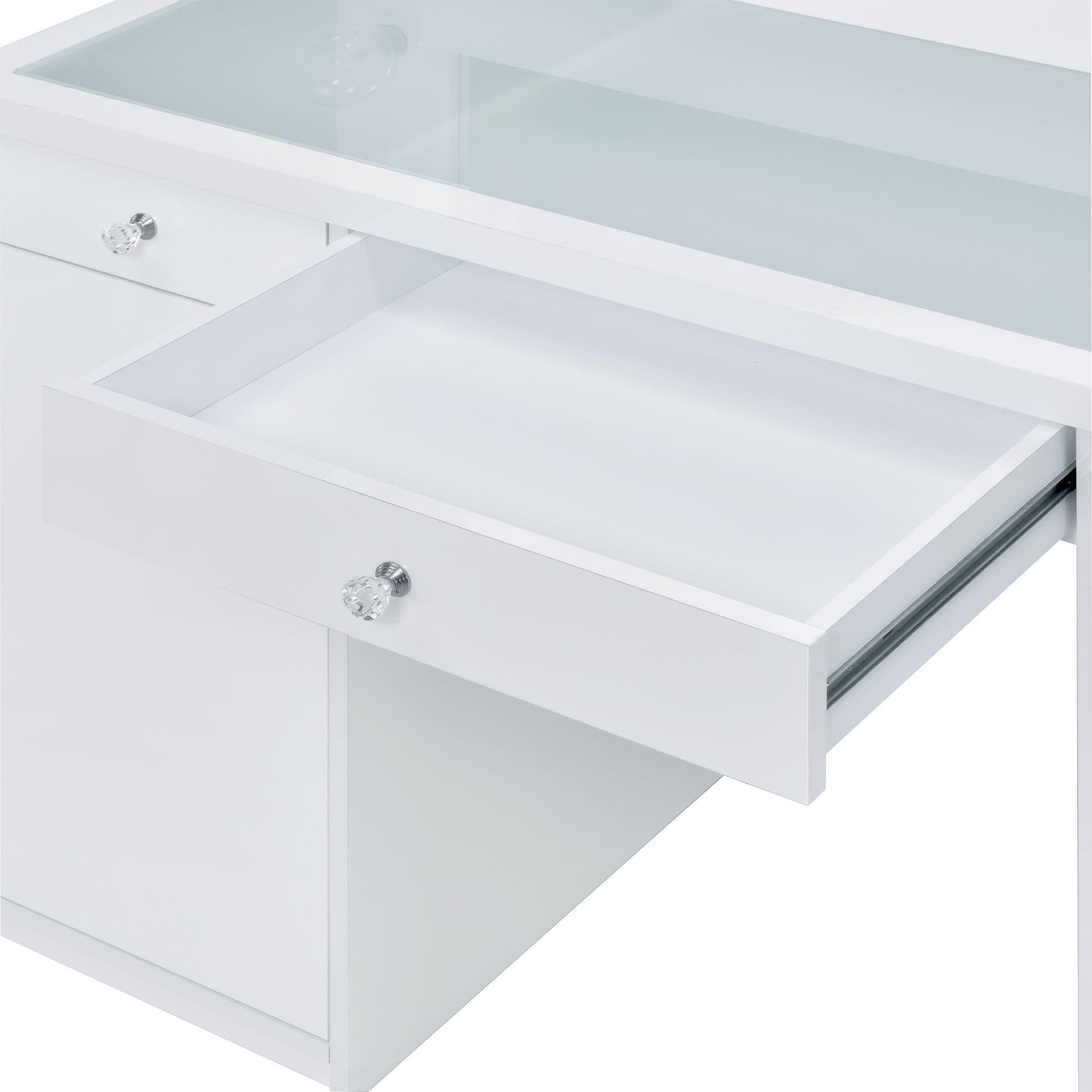  Elements International Amia Complete Vanity with Lightbulbs IMAGE 5