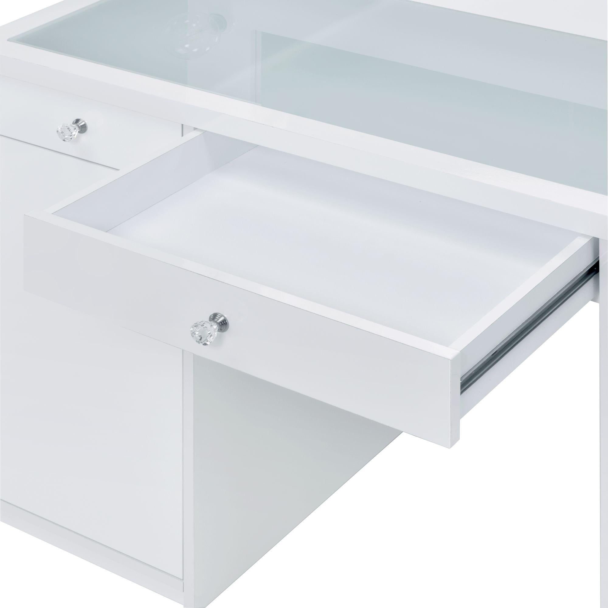  Elements International Amia Complete Vanity with Lightbulbs IMAGE 5