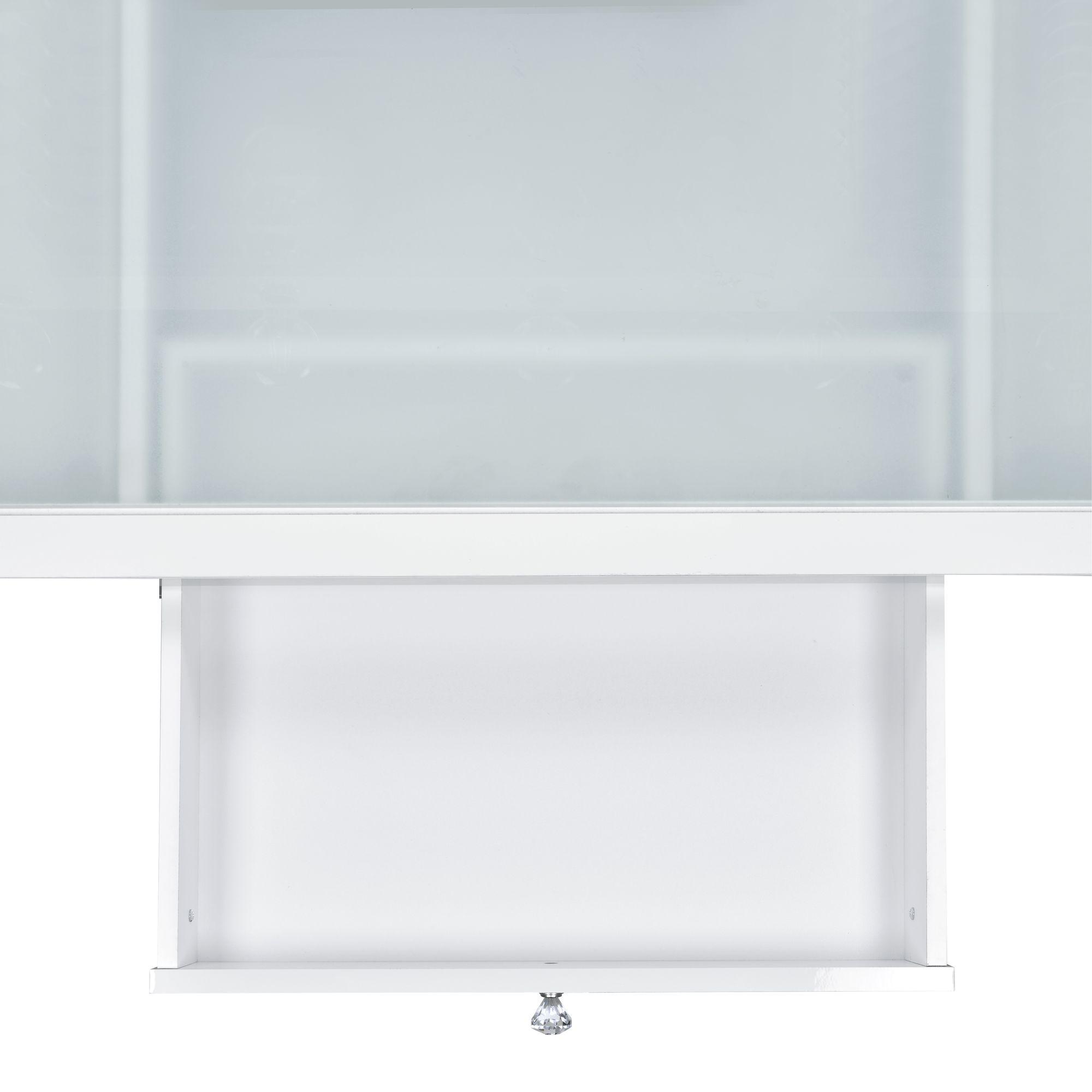  Elements International Jacey Complete Vanity with Lightbulbs IMAGE 3