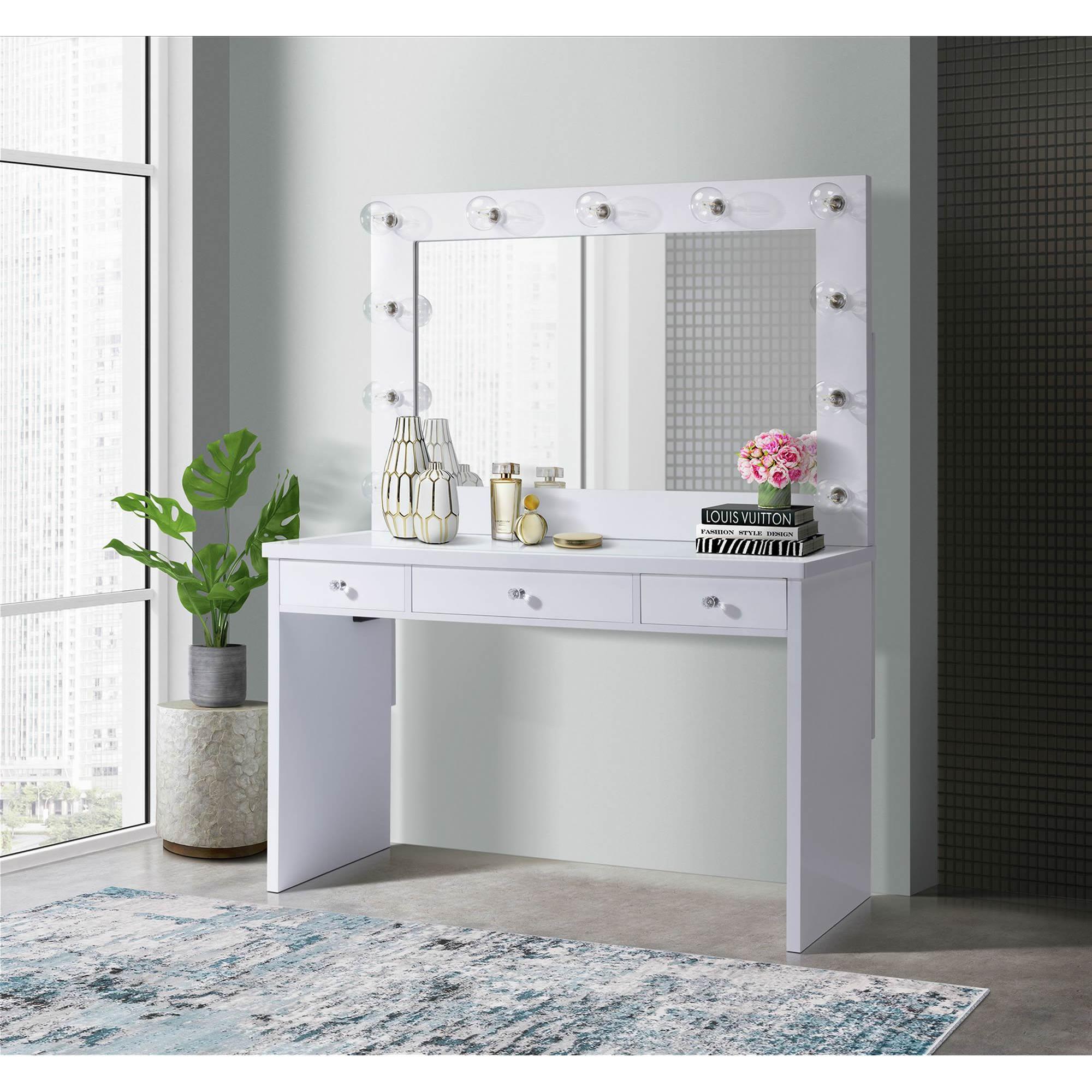 Elements International Ariana Complete Vanity with Lightbulbs IMAGE 11
