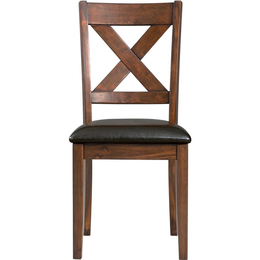  Elements International Alex Dining Side Chair - Espresso IMAGE 1