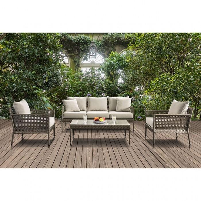  Furniture of America Aleisha CM-OS2589-SF Patio Sofa IMAGE 2