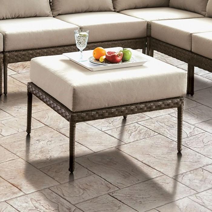  Furniture of America Aleisha CM-OS2599-OT Patio Ottoman IMAGE 1