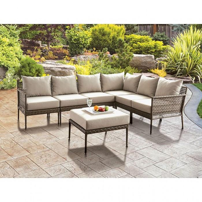  Furniture of America Aleisha CM-OS2599-OT Patio Ottoman IMAGE 3