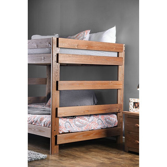  Furniture of America Kids Beds Bunk Bed AM-BK200-BED-SLAT IMAGE 2