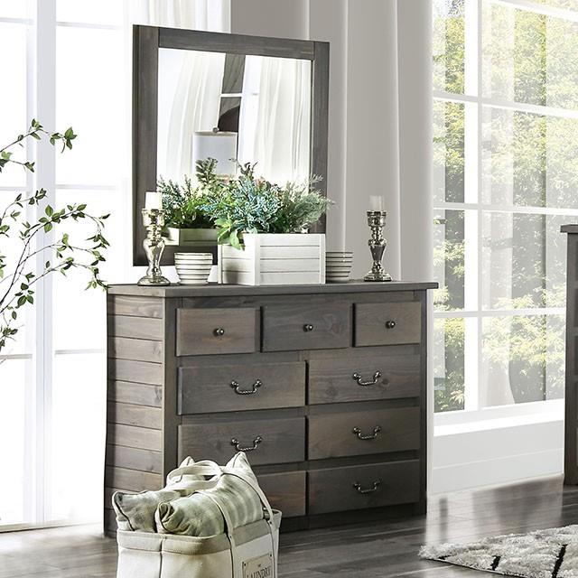  Furniture of America Rockwall AM7973D Dresser IMAGE 1