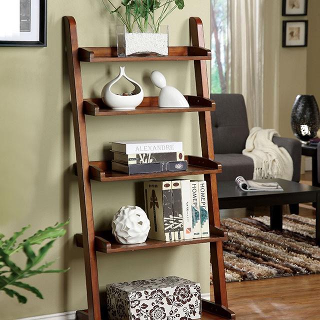  Furniture of America Lugo CM-AC293 Ladder Shelf IMAGE 1