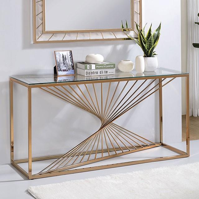  Furniture of America Sherbrooke CM-AC387 Sofa Table IMAGE 1