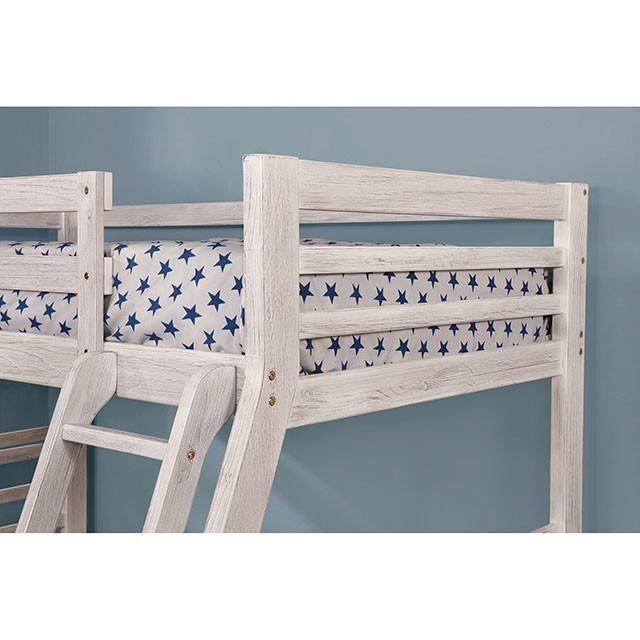  Furniture of America California CM-BK588BWH-BED Bunk Bed IMAGE 2