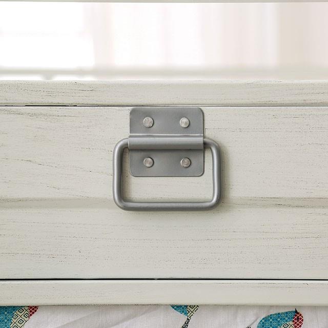  Furniture of America McCredmond CM-BK959WH-BED Twin/Twin Bunk Bed IMAGE 2