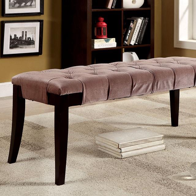  Furniture of America Milany CM-BN6201BR Bench IMAGE 1