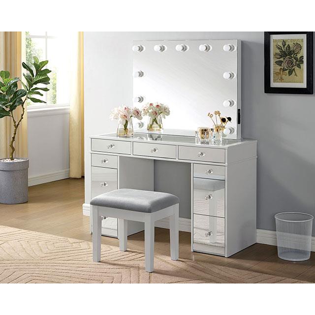  Furniture of America Margret CM-DK928-PK Vanity Set IMAGE 2