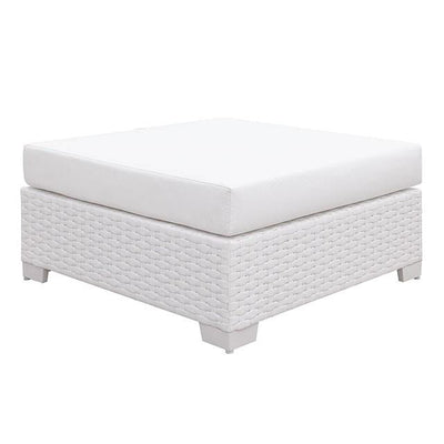  Furniture of America Somani CM-OS2128WH-F Ottoman IMAGE 1