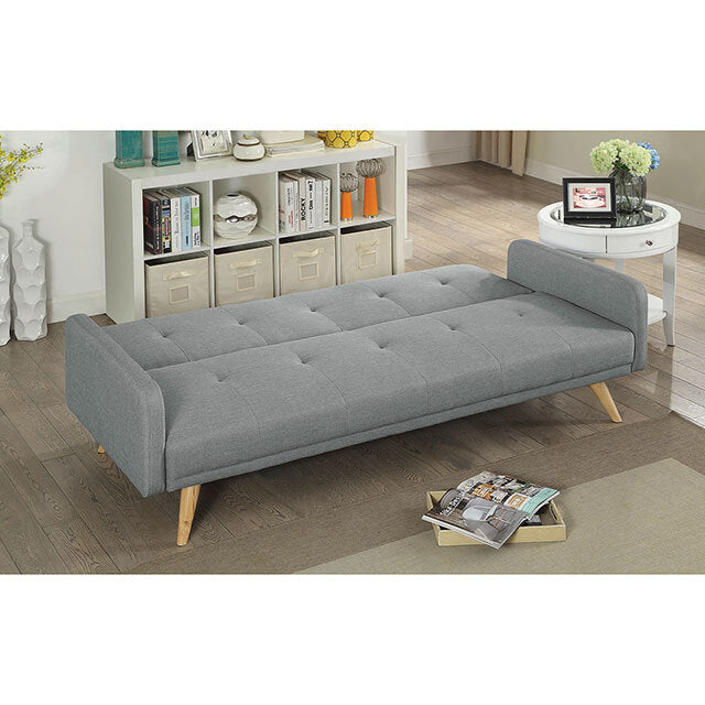  Furniture of America Burgos CM2344-PK Futon Sofa IMAGE 1