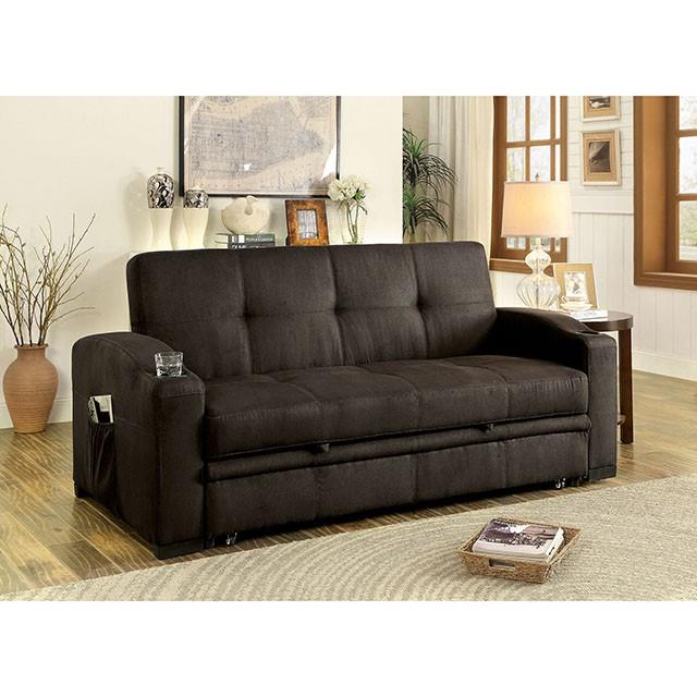  Furniture of America Mavis CM2691-SET-VN Futon Sofa IMAGE 1