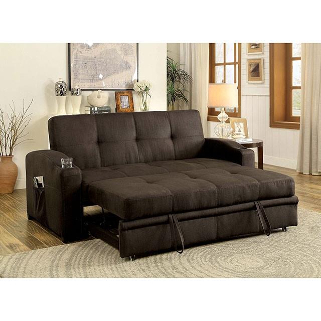  Furniture of America Mavis CM2691-SET-VN Futon Sofa IMAGE 5