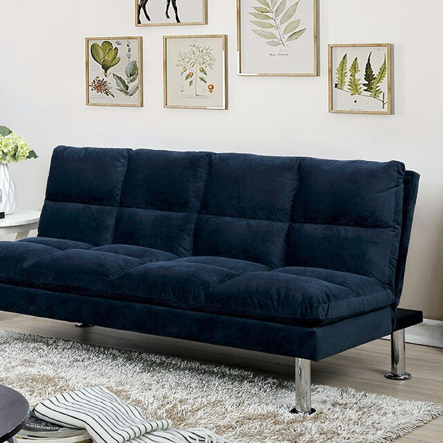  Furniture of America Saratoga CM2902NV Futon Sofa IMAGE 1