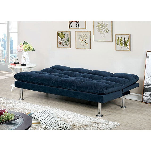  Furniture of America Saratoga CM2902NV Futon Sofa IMAGE 3