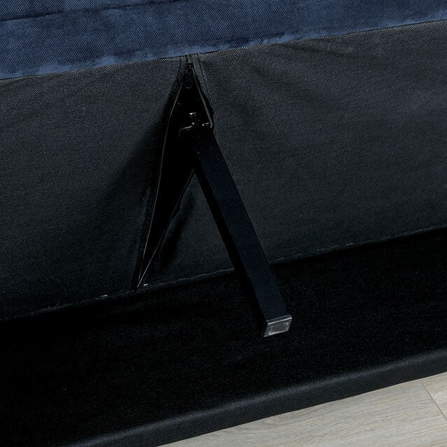  Furniture of America Saratoga CM2902NV Futon Sofa IMAGE 4