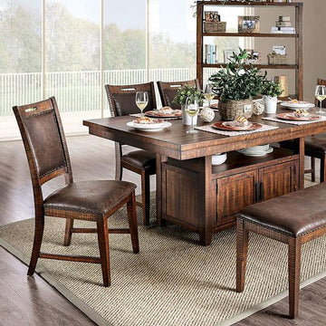  Furniture of America Wichita CM3061T Dining Table IMAGE 1