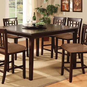  Furniture of America Central Park CM3100PT Square Counter Ht. Table IMAGE 1