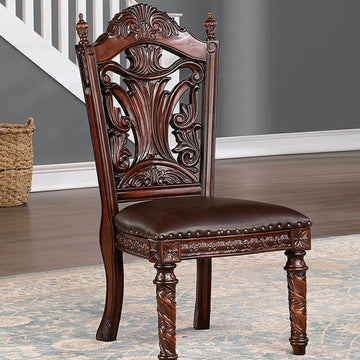  Furniture of America Canyonville CM3144SC-2PK Side Chair (2/Box) IMAGE 1