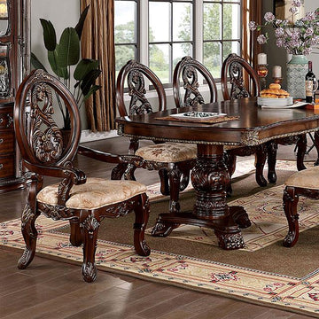  Furniture of America Normandy CM3145T-TABLE Dining Table IMAGE 1