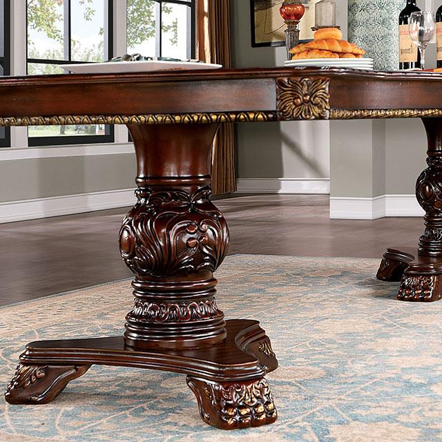  Furniture of America Normandy CM3145T-TABLE Dining Table IMAGE 3