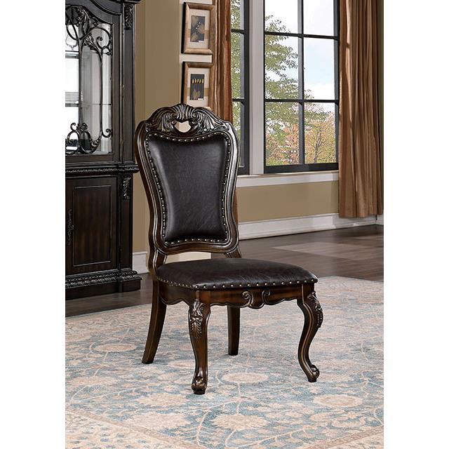  Furniture of America Lombardy CM3146SC-2PK Side Chair (2/Box) IMAGE 2
