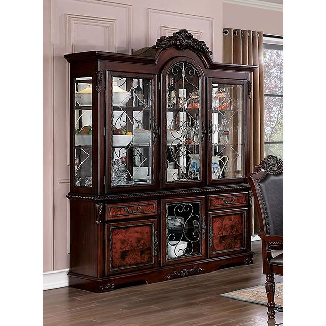  Furniture of America Picardy CM3147HB-SET Hutch & Buffet IMAGE 2