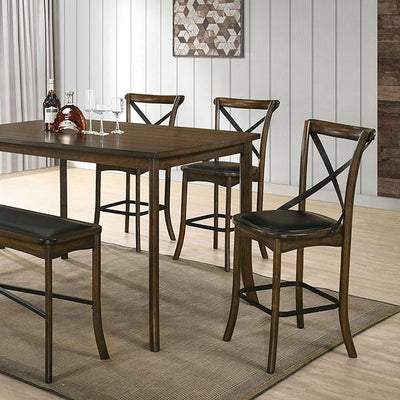  Furniture of America Buhl CM3148PT Counter Ht. Table IMAGE 1