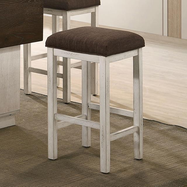  Furniture of America Bingham CM3168BR-ST-2PK Stool IMAGE 1