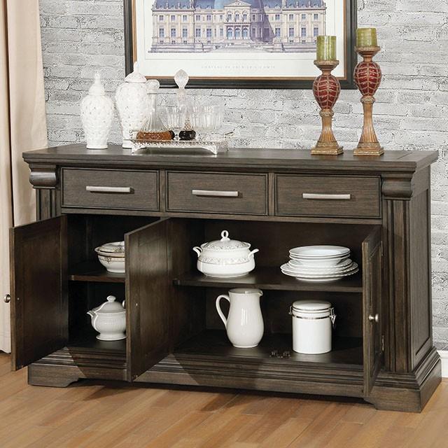  Furniture of America Faulk CM3310SV Server IMAGE 1