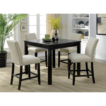  Furniture of America Kristie CM3314PT-5PK 5 Pc. Counter Ht. Table Set IMAGE 1