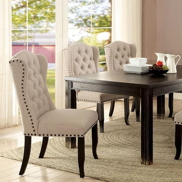  Furniture of America Sania CM3324BK-T-VN Dining Table IMAGE 1