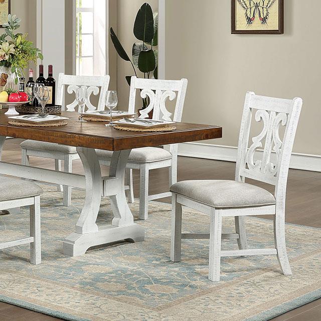  Furniture of America Auletta CM3417T-TABLE Dining Table IMAGE 1