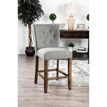  Furniture of America Schoten CM3450GY-PC-2PK Counter Ht. Chair (2/Ctn) IMAGE 1