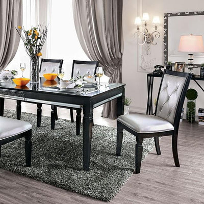  Furniture of America Alena CM3452BK-T Dining Table IMAGE 1