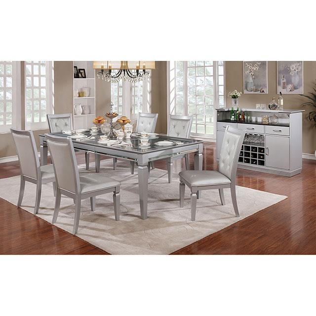  Furniture of America Alena CM3452T Dining Table IMAGE 1