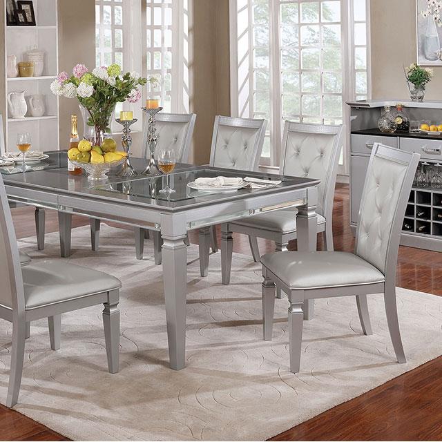  Furniture of America Alena CM3452T Dining Table IMAGE 6