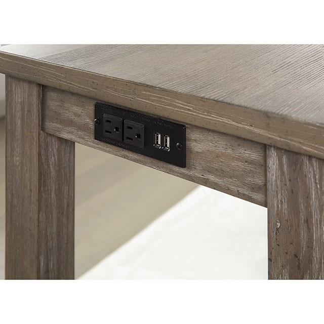  Furniture of America Caerleon CM3474GY-PT-4PK 4 Pc. Counter Ht. Dining Set IMAGE 4