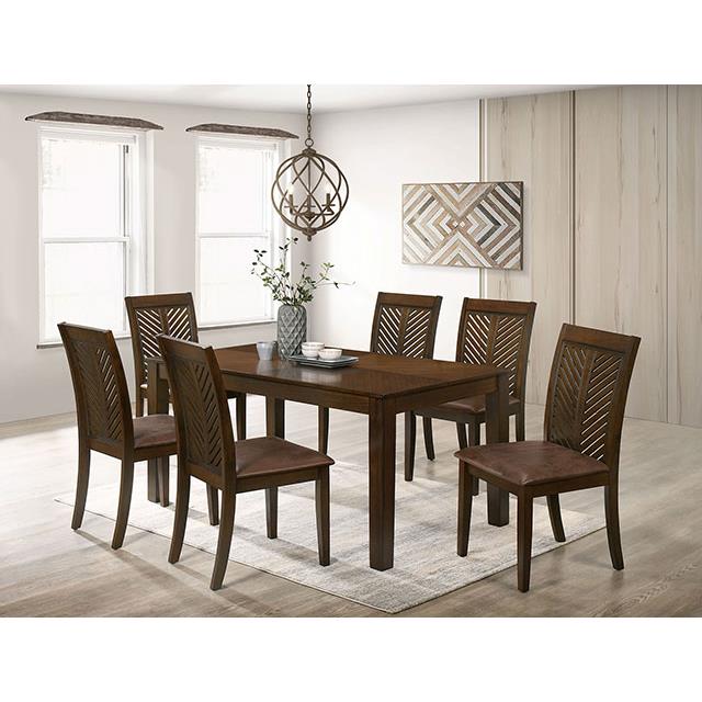  Furniture of America Garnett CM3490T Dining Table IMAGE 3